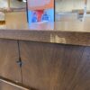 BROYHILL  Vintage Mid-Century Modern Saga Walnut Tall 5 Drawer Dresser