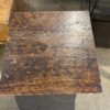 Solid Wood Square Rustic End Table