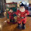 Vintage 1999 In Box Holly Jolly Rock Santa