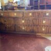 THOMASVILLE Campaign Style Eight Drawer Dresser with Detached Mirror