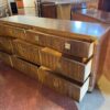 THOMASVILLE Campaign Style Eight Drawer Dresser with Detached Mirror