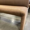 Brown Upholstered Bench Seat