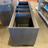 72" Wide Floating Double Sink Cabinet - Grey