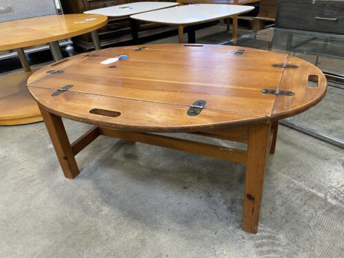 Vintage Butlers Tray Removable Top Coffee Table