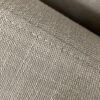 DELACORA King Sized Grey Fabric Headboard