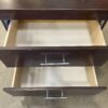 DICKSON Dark Walnut 2 Drawer Nightstand with Flush Front (Set of 2)
