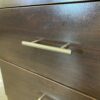 DICKSON Dark Walnut 2 Drawer Nightstand with Flush Front (Set of 2)