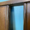 Vintage Mid-Century Modern Queen Sized Wooden Headboard