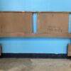 Vintage Mid-Century Modern Queen Sized Wooden Headboard