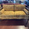 Vintage Spanish Revival Style Sofa with Wood Details