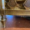 Vintage Spanish Revival Style Sofa with Wood Details