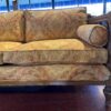 Vintage Spanish Revival Style Sofa with Wood Details
