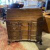 W.A. HATHAWAY COMPANY Vintage Secretary Desk with Claw Feet