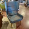 NAUGHTONE Hush Chair with Blue and Grey Geometric Pattern