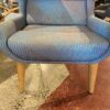 NAUGHTONE Hush Chair with Blue and Grey Geometric Pattern