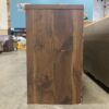 Rustic Walnut 6 Drawer Lowboy Dresser