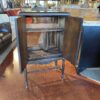 Antique Two Door Cabinet on Wheels