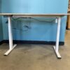 Light Wood Standing Desk with 4 Memory Settings