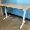 Light Wood Standing Desk with 4 Memory Settings