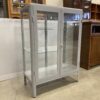 IKEA Fabrikor Grey Glass Door Cabinet