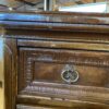 Antique Nine Drawer Dresser with Center Door