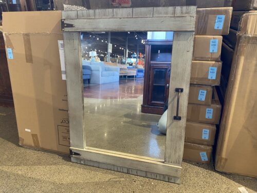 NEW! FIRSTIME & CO Weathered Barn Mirror