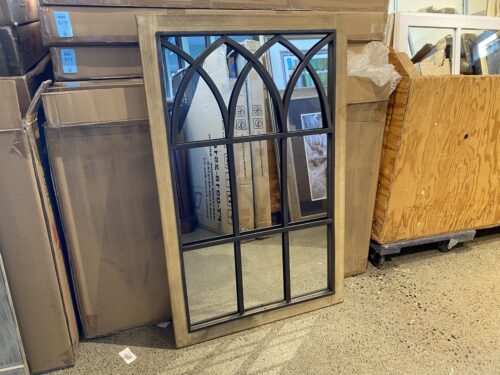 NEW! FIRSTIME & CO Grandview Arched Window Mirror