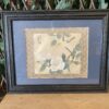 Framed Chinese Painted Silk of Bird and Flower