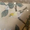 Framed Chinese Painted Silk of Bird and Flower