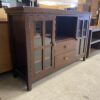 Sable Brown Buffet w/ Glass Doors