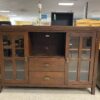 Sable Brown Buffet w/ Glass Doors