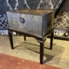 Brass Covered Storage Chest (Set of 2)