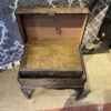 Brass Covered Storage Chest (Set of 2)