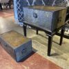 Brass Covered Storage Chest (Set of 2)