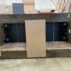 WOODCRAFTERS Rustic Double Sink Vanity with Chrome Hardware