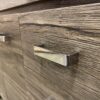 WOODCRAFTERS Rustic Double Sink Vanity with Chrome Hardware