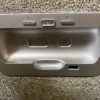 LA-Z-BOY Light Grey Power Double Recliner with Wireless Charging Pad