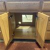Blonde 8-Drawer Vanity Sink Counter w/ Hardware