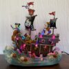 New! DISNEY Animated Pirate Ship with Lights and Music