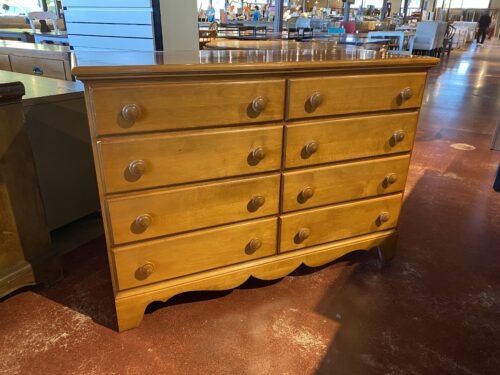 CRAWFORD FURNITURE Eight Drawer Longboy Dresser