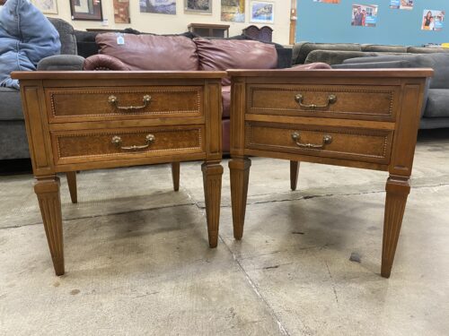 HAMMARY 2 Drawer Low Nightstand (Set of 2)