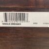 4 Drawer Dark Wood Chest