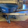 JACKSON Blue Pro Grade Steel Wheelbarrow
