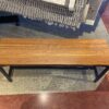 Lightweight Metal Frame Bench