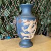 Chinese Yixing Zisha Vase, Dragon & Rooster