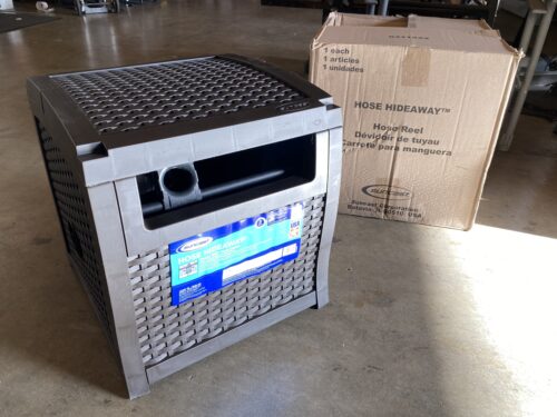 NEW! SUNCAST Hose Hideaway w/ Smart Trak Hose Guide