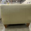 Pale Green Leather Chaise