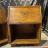 HENREDON Artefacts Campaign Style Tilt-Drawer Nightstands (Set of 2)