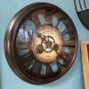 NEW! FIRSTIME Gearworks Industrial Wall Clock