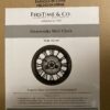 NEW! FIRSTIME Gearworks Industrial Wall Clock